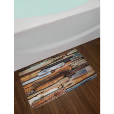 Knotty Planks Vintage Bath Mat