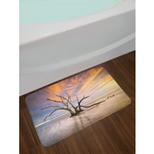 Dead Tree Sun Driftwood Bath Mat