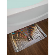 South Asia Old Building Bath Mat