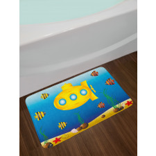 Fish Sea Grass Bath Mat