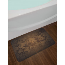 Floral Paisley Ivy Bath Mat