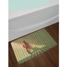 Fashion Retro Art Bath Mat