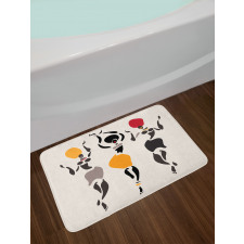 Bohemian Ethnic Bath Mat