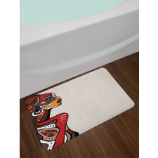 Ethno Fashion Bath Mat