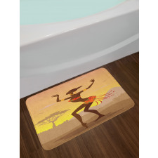 Amazon Lady Bath Mat