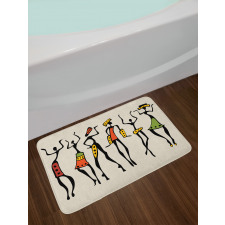 Clan Dancer Ethnic Bath Mat