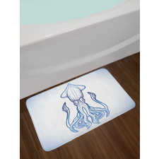 Nautical Marine Design Bath Mat