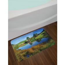 Hobbit Land Village House Bath Mat