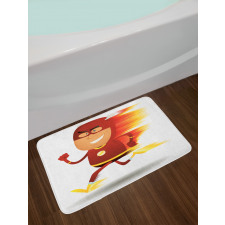 Bolt Man with Lghts Bath Mat