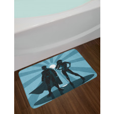 Unisex Costume Cape Bath Mat