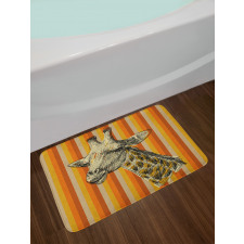 Hipster Animal Bath Mat