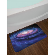 Nebula in Outer Space Bath Mat