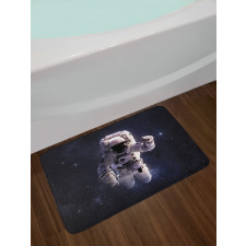 Stardust Nebula Space Bath Mat