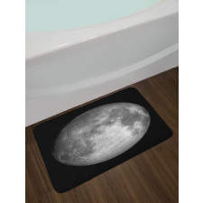 Trippy Moon Planet Space Bath Mat