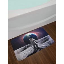 Brace Astronaut Cosmos Bath Mat