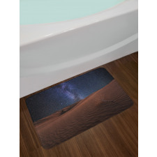 Desert Lunar Life on Mars Bath Mat