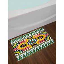 Vibrant Pattern Bath Mat