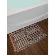 Wooden Italian Door Bath Mat