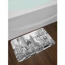 Downtown Manhattan Bath Mat