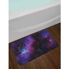 Nebula Dark Galaxy Stars Bath Mat