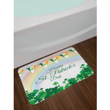 Rainbow Flags Bath Mat