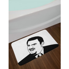 Retro Comics Meme Troll Bath Mat