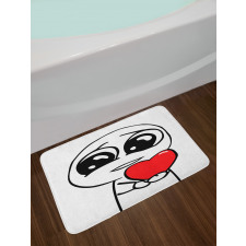 Lover Romance Meme Bath Mat