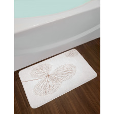 Natural Botanic Plants Bath Mat