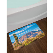 Landscape of Mountain Bath Mat