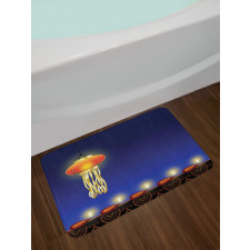 Night Stars Bath Mat