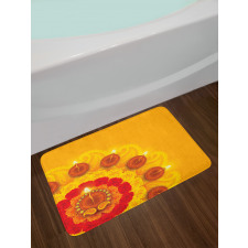 Flowers Diwali Bath Mat