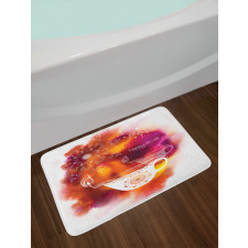 Brushstroke Candle Bath Mat