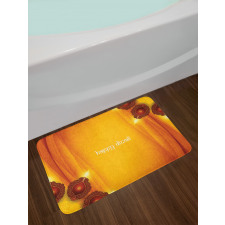 Wooden Oriental Carving Bath Mat