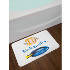 Pacific Tang Fish Bath Mat