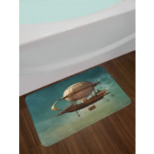 Surreal Space Scenery Bath Mat