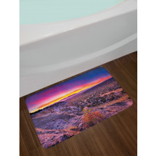 Sunrise Sky Horizon Dusk Bath Mat