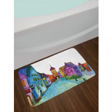 European House Scenery Bath Mat