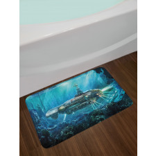 Science Fiction Submarine Bath Mat