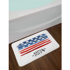 US Flag Bath Mat