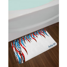 Swirled Banners Bath Mat