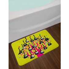 Guitars for Rock Stars Bath Mat