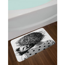 Teddy Bear Children Love Bath Mat