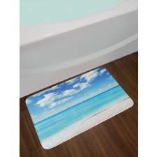 Exotic Beach Vivid Sky Bath Mat