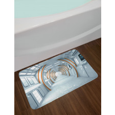 Spaceship Hallway Bath Mat