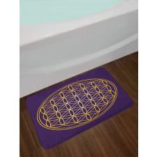 Circle Overlap Bath Mat