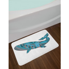 Humpback Whale Sea Bath Mat
