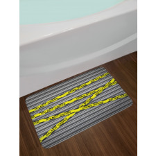 Do Not Pass Wraps Bath Mat