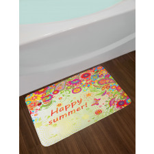 Leaves Paisley Bath Mat