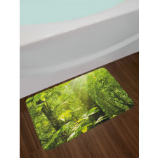 Leaf Branches Woodland Bath Mat