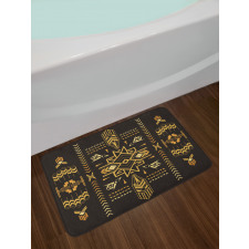 Tribal Vintage Aztec Bath Mat